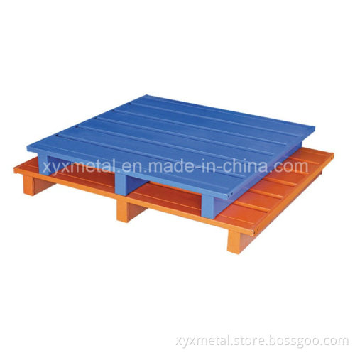 Customized Warehouse Stacked Heavy Duty Steel Pallet